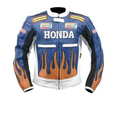 Stylish Honda Repsol Motorcycle Leather Jacket