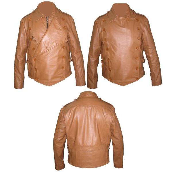 Mens Fashion soft leather jacket