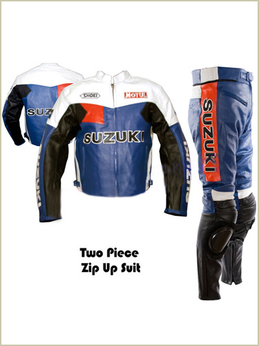Motul Shoei Suzuki Racing Leather Suit