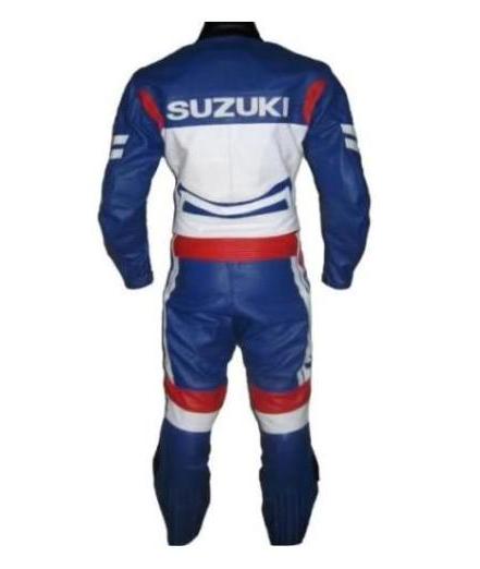 New Stylish "SUZUKI" Motorbike Leather Suit