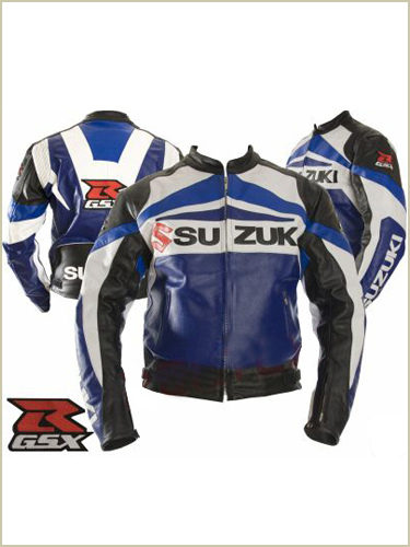 Suzuk GsXR Motorcycle leather Jacket