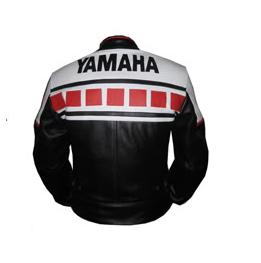 Yamaha Racing Motorbike Leather Jacket 