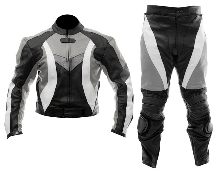 biker racing 2 two piece leather suit